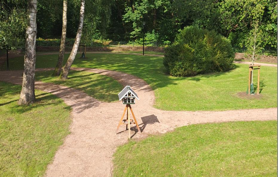 Garten hinter dem Hospiz